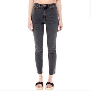 BDG Jeans dark grey / black Girlfriend High Rise Jeans women’s Sz 28
